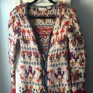 Anthropoligie sweater cardigan